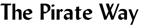 Font : Lydian-BT-Bold Custom Text : The Pirate Way Test your own text here Click to download or to view this font on a tshirt that can be custom printed in Bali