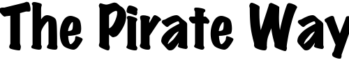 Font : M-Regular Custom Text : The Pirate Way Test your own text here Click to download or to view this font on a tshirt that can be custom printed in Bali