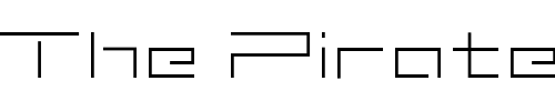 Font : MINIMALHARD2 Custom Text : The Pirate Way Test your own text here Click to download or to view this font on a tshirt that can be custom printed in Bali