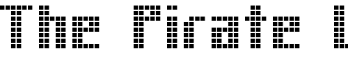 Font : MK-Zodnig-Square Custom Text : The Pirate Way Test your own text here Click to download or to view this font on a tshirt that can be custom printed in Bali