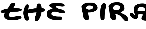 Font : Magic-Beans-Expanded Custom Text : The Pirate Way Test your own text here Click to download or to view this font on a tshirt that can be custom printed in Bali