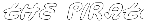 Font : Magic-Beans-Outline-Italic Custom Text : The Pirate Way Test your own text here Click to download or to view this font on a tshirt that can be custom printed in Bali