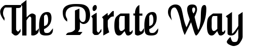 Font : MaidenWordCondensed Custom Text : The Pirate Way Test your own text here Click to download or to view this font on a tshirt that can be custom printed in Bali