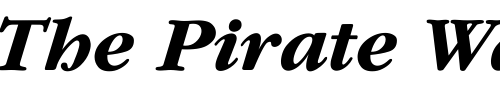 Font : Malek-BoldItalic Custom Text : The Pirate Way Test your own text here Click to download or to view this font on a tshirt that can be custom printed in Bali
