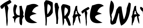 Font : MaliceInChains Custom Text : The Pirate Way Test your own text here Click to download or to view this font on a tshirt that can be custom printed in Bali