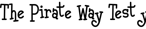 Font : Malihini-Tahitian-BTN-Cond Custom Text : The Pirate Way Test your own text here Click to download or to view this font on a tshirt that can be custom printed in Bali