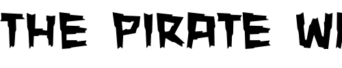 Font : ManEater-BB Custom Text : The Pirate Way Test your own text here Click to download or to view this font on a tshirt that can be custom printed in Bali
