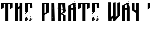 Font : Manastirka-punjeno Custom Text : The Pirate Way Test your own text here Click to download or to view this font on a tshirt that can be custom printed in Bali