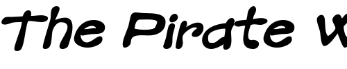 Font : Mandingo-BTN-BoldOblique Custom Text : The Pirate Way Test your own text here Click to download or to view this font on a tshirt that can be custom printed in Bali