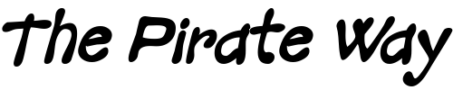 Font : Mandingo-BTN-Cond-BoldOblique Custom Text : The Pirate Way Test your own text here Click to download or to view this font on a tshirt that can be custom printed in Bali