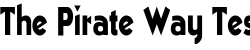 Font : ManhattanCondensed Custom Text : The Pirate Way Test your own text here Click to download or to view this font on a tshirt that can be custom printed in Bali