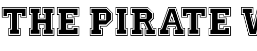 Font : MansourContour Custom Text : The Pirate Way Test your own text here Click to download or to view this font on a tshirt that can be custom printed in Bali