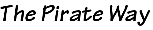 Font : ManualSSK-BoldItalic Custom Text : The Pirate Way Test your own text here Click to download or to view this font on a tshirt that can be custom printed in Bali