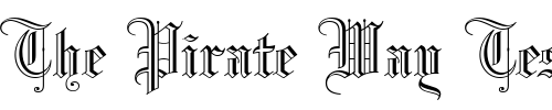 Font : ManuscriptOpen Custom Text : The Pirate Way Test your own text here Click to download or to view this font on a tshirt that can be custom printed in Bali