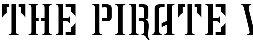 Font : ManzanitaBroad Custom Text : The Pirate Way Test your own text here Click to download or to view this font on a tshirt that can be custom printed in Bali