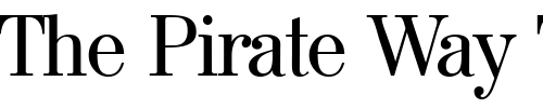 Font : MapType-Regular Custom Text : The Pirate Way Test your own text here Click to download or to view this font on a tshirt that can be custom printed in Bali