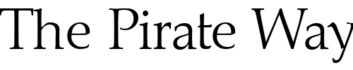 Font : Marathon-Serial-Light-Regular Custom Text : The Pirate Way Test your own text here Click to download or to view this font on a tshirt that can be custom printed in Bali