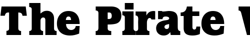 Font : MarburgExtrabold-Regular Custom Text : The Pirate Way Test your own text here Click to download or to view this font on a tshirt that can be custom printed in Bali