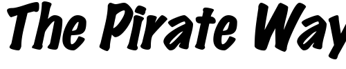 Font : MarkerBoardSSK-BoldItalic Custom Text : The Pirate Way Test your own text here Click to download or to view this font on a tshirt that can be custom printed in Bali