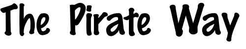 Font : MarkerFeltThin-Regular Custom Text : The Pirate Way Test your own text here Click to download or to view this font on a tshirt that can be custom printed in Bali