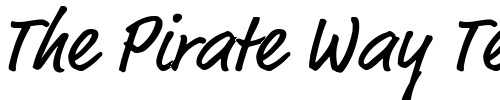 Font : Market-Regular Custom Text : The Pirate Way Test your own text here Click to download or to view this font on a tshirt that can be custom printed in Bali