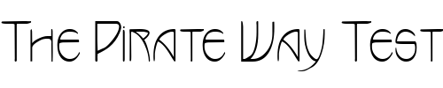 Font : MarloweCondensed Custom Text : The Pirate Way Test your own text here Click to download or to view this font on a tshirt that can be custom printed in Bali