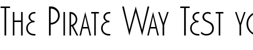 Font : Marquisette-BTN-Light Custom Text : The Pirate Way Test your own text here Click to download or to view this font on a tshirt that can be custom printed in Bali
