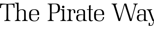 Font : Marseille-Serial-Light-Regular Custom Text : The Pirate Way Test your own text here Click to download or to view this font on a tshirt that can be custom printed in Bali