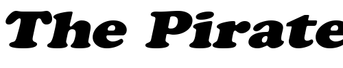 Font : Marshmallow-Extended-Italic Custom Text : The Pirate Way Test your own text here Click to download or to view this font on a tshirt that can be custom printed in Bali
