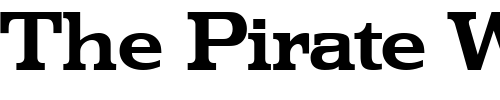 Font : MartinBecker-Bold Custom Text : The Pirate Way Test your own text here Click to download or to view this font on a tshirt that can be custom printed in Bali