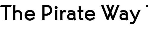 Font : MartinGotURWTMed Custom Text : The Pirate Way Test your own text here Click to download or to view this font on a tshirt that can be custom printed in Bali