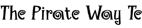 Font : Marzipan Custom Text : The Pirate Way Test your own text here Click to download or to view this font on a tshirt that can be custom printed in Bali