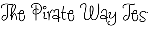 Font : Marzipan-Regular Custom Text : The Pirate Way Test your own text here Click to download or to view this font on a tshirt that can be custom printed in Bali