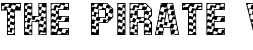 Font : MasheenFlag Custom Text : The Pirate Way Test your own text here Click to download or to view this font on a tshirt that can be custom printed in Bali