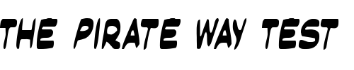 Font : Masked-Marvel-Condensed Custom Text : The Pirate Way Test your own text here Click to download or to view this font on a tshirt that can be custom printed in Bali