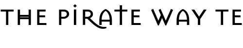Font : MasonSansSuper-Regular Custom Text : The Pirate Way Test your own text here Click to download or to view this font on a tshirt that can be custom printed in Bali