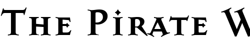 Font : MasonSerifAlternateBold Custom Text : The Pirate Way Test your own text here Click to download or to view this font on a tshirt that can be custom printed in Bali
