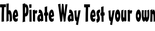 Font : Massey-Thin-Normal Custom Text : The Pirate Way Test your own text here Click to download or to view this font on a tshirt that can be custom printed in Bali
