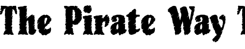 Font : Masters-Regular Custom Text : The Pirate Way Test your own text here Click to download or to view this font on a tshirt that can be custom printed in Bali