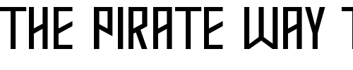 Font : Mastodon Custom Text : The Pirate Way Test your own text here Click to download or to view this font on a tshirt that can be custom printed in Bali