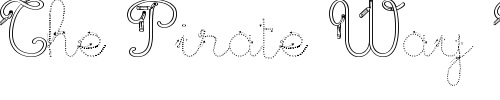 Font : Maternellecolor-trace-cursive Custom Text : The Pirate Way Test your own text here Click to download or to view this font on a tshirt that can be custom printed in Bali