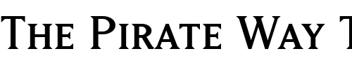 Font : MatrixRegularSmallCaps-Regular Custom Text : The Pirate Way Test your own text here Click to download or to view this font on a tshirt that can be custom printed in Bali