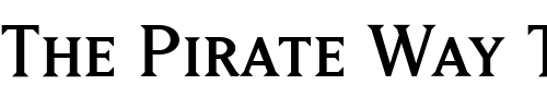 Font : MatrixSmallCaps Custom Text : The Pirate Way Test your own text here Click to download or to view this font on a tshirt that can be custom printed in Bali