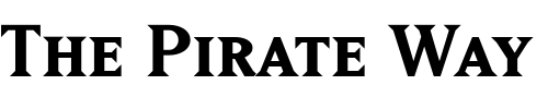 Font : MatrixSmallCaps-Bold Custom Text : The Pirate Way Test your own text here Click to download or to view this font on a tshirt that can be custom printed in Bali