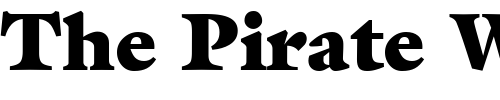 Font : MatthewUltra-Regular Custom Text : The Pirate Way Test your own text here Click to download or to view this font on a tshirt that can be custom printed in Bali