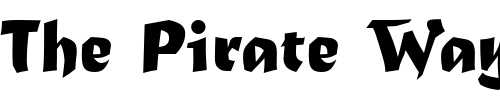 Font : Matura-MT Custom Text : The Pirate Way Test your own text here Click to download or to view this font on a tshirt that can be custom printed in Bali