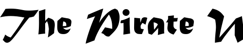 Font : Matura-MT-Script-Capitals2 Custom Text : The Pirate Way Test your own text here Click to download or to view this font on a tshirt that can be custom printed in Bali