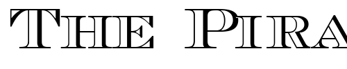 Font : MauriceOutline-Regular-DB Custom Text : The Pirate Way Test your own text here Click to download or to view this font on a tshirt that can be custom printed in Bali