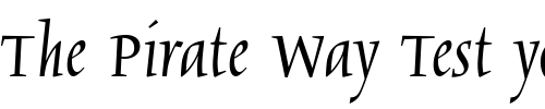 Font : Mauritius_Becker Custom Text : The Pirate Way Test your own text here Click to download or to view this font on a tshirt that can be custom printed in Bali