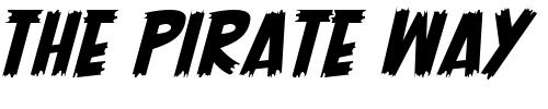 Font : Men-of-Science-Italic Custom Text : The Pirate Way Test your own text here Click to download or to view this font on a tshirt that can be custom printed in Bali